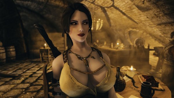 Велена нашла себе новую спутницу.. Skyrim SE (Тропики 7.0)