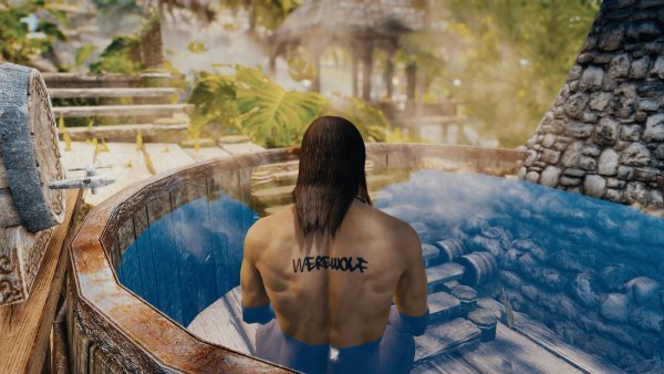 ЭЙРАН в ванне.. Skyrim SE (Тропики 7.0)