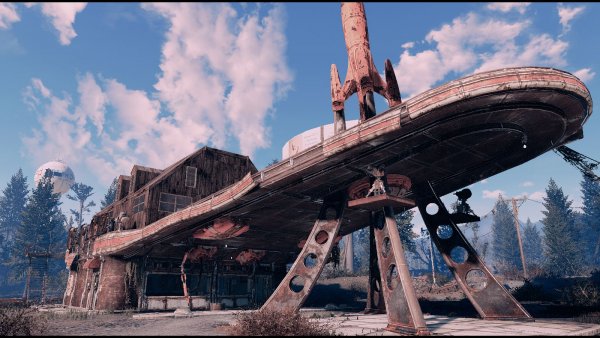 Red Rocket.. Poselenia Windfire Fallout-4