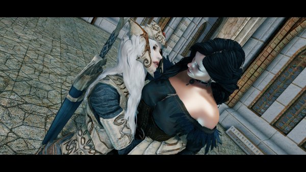 SkyrimAE Йен обзавелась верной снежной эльфийкой