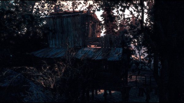 Хижина в лесу.. Poselenia Windfire