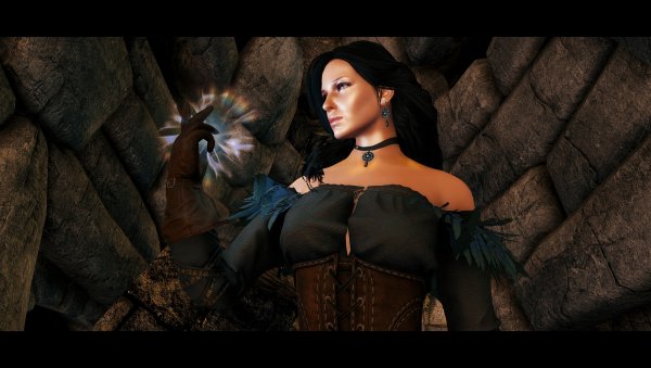 SkyrimAE "Фонарик"