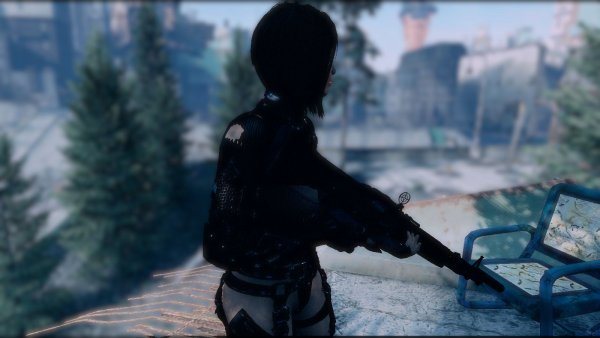 Силуэт.. Fallout-4 (Сборка 8.5)