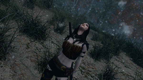 "С неба сыпятся белые хлопья" )) Skyrim SE (Тропики 7.0)