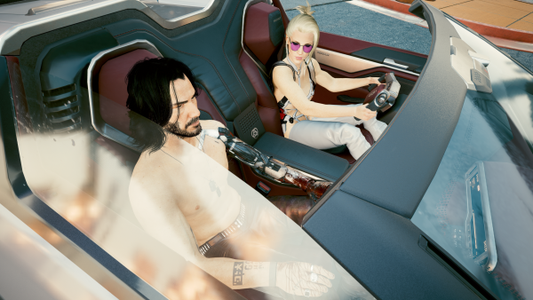 Ви:-"Джонни ты ранен - у тебя правая рука в крови!".