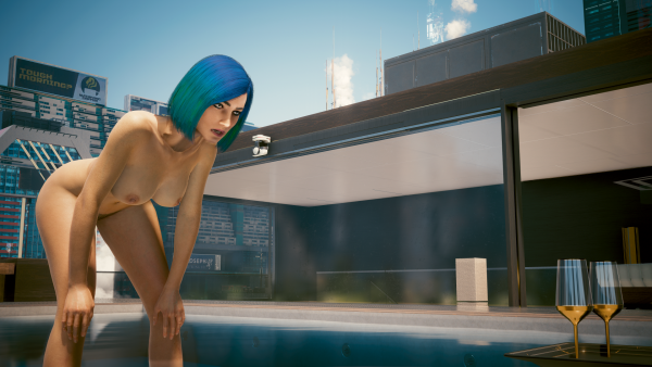 Ви не довольна пустым бокалам на подносе -1.