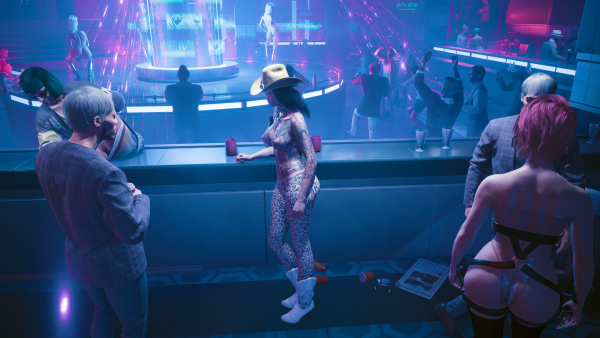 Ночь "Красотки из Cyberpunk 2077" -1.