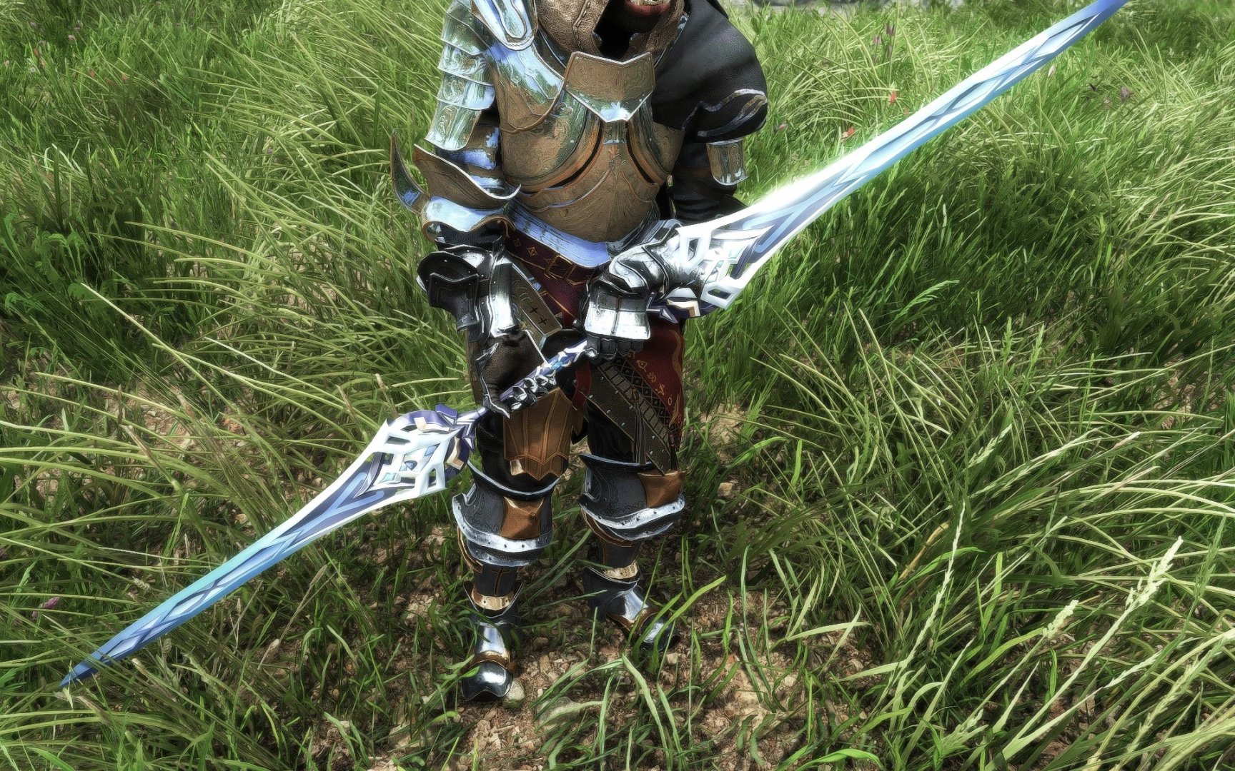 Genshin Impact Weapon Pack Greatsword Twinblade Sword 30 in One Rus