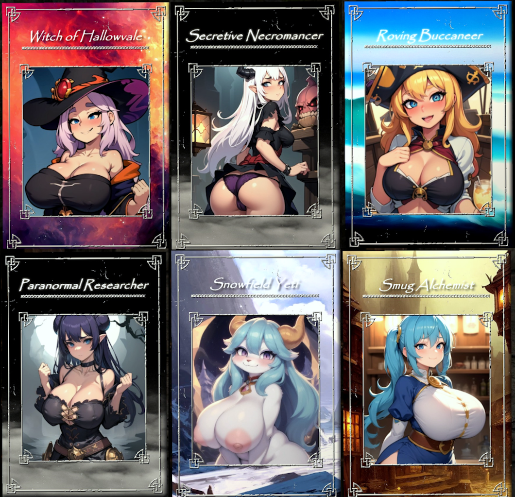 Collectible Waifu Cards Rus