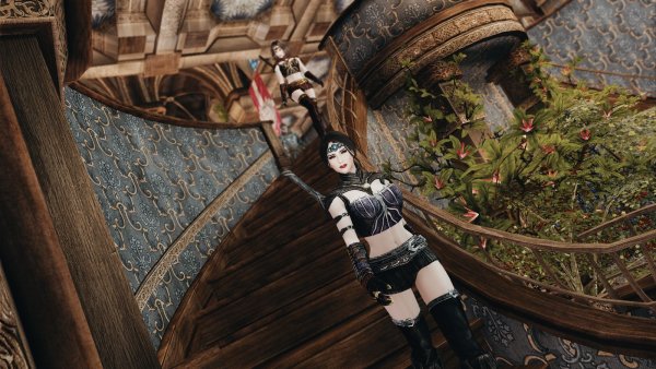 Спутницы вампирочки.. Skyrim SE (Тропики 7.0)