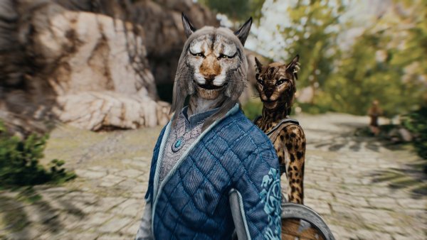 Киси - каджиты )) Skyrim SE (Тропики 7.0)