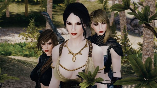 Новые вампирочки Даркфэла.. Skyrim SE (Тропики 7.0)