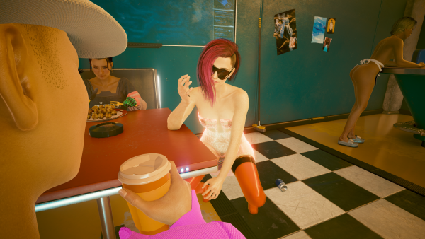 Ви предлагает девушке составить ей компанию -1.