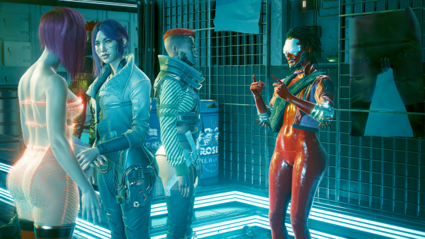 Красноимплантка:-"Смотри у нашей Легенды новая фаворитка".