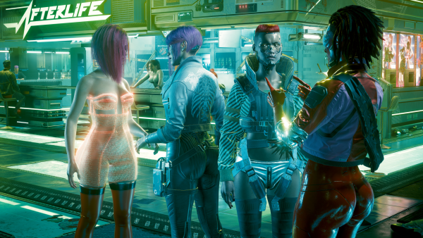 Сойка пришла на свидание с Ви в бар "Посмертие".