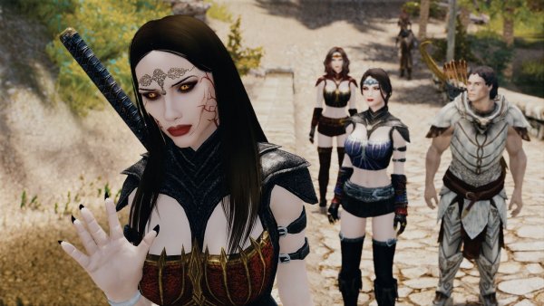 VELENA и компания в пути.. Skyrim SE (Тропики 7.0)