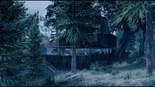 Вид на поселение у Друмлин.. Poselenia Windfire