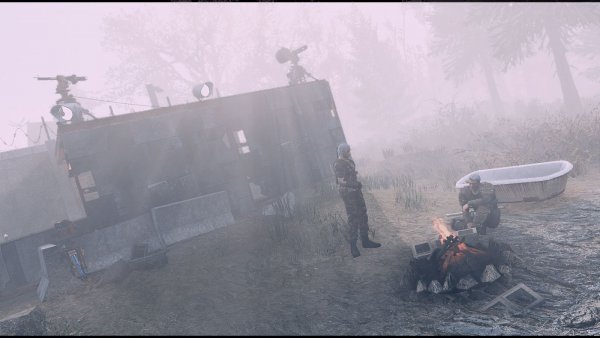 Привал под защитой поселения.. Poselenia Windfire