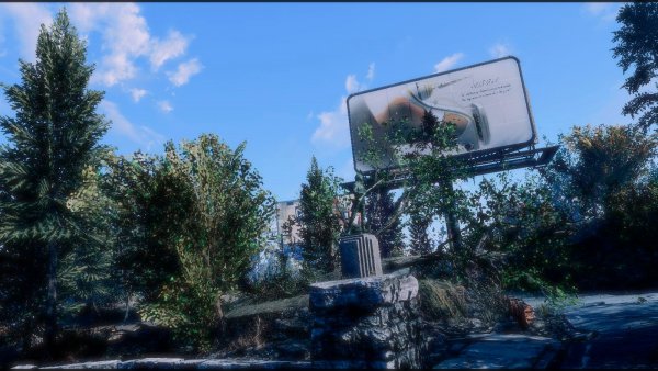 Небо - голубое.. Fallout-4 (Сборка 9.0)