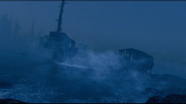 Хижины над водой.. Poselenia Windfire