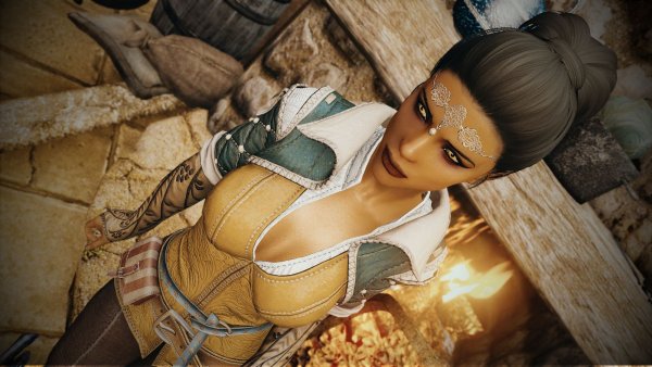 Дориана снова вернулась в Скайрим. Skyrim SE (Тропики 7.0)