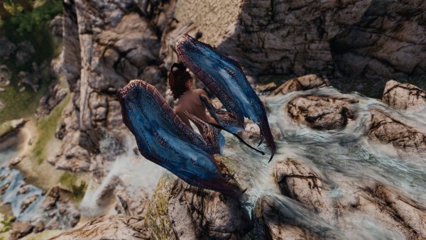 Горная речка.. Skyrim SE (Тропики 7.0)