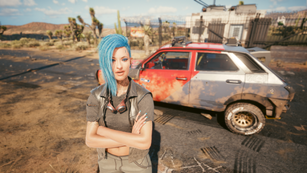 Губошлепка )) Cyberpunk 2077 глазами Windfire