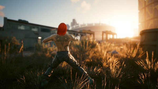 Ушу на рассвете.. Cyberpunk 2077 глазами Windfire