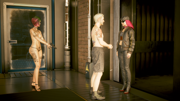 Ред Менес "инкогнито" пришла к Ви.