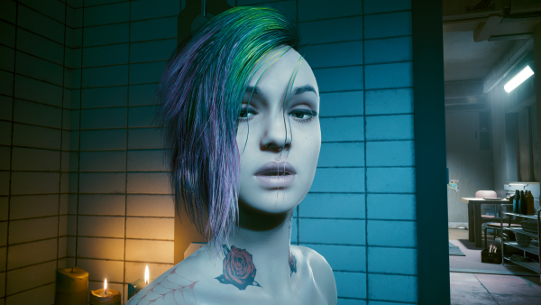 Джуди:-"Ви, хочешь я покажу тебе свою спальню?".