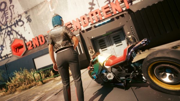 Строгий стайл.. Cyberpunk 2077 глазами Windfire