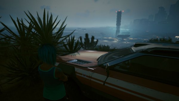 Ночью.. Cyberpunk 2077 глазами Windfire