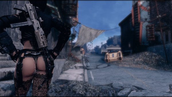 Попный пейзаж.. Fallout-4 (Сборка 9.0)