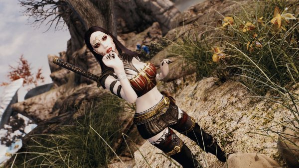 Velena - кокетка )) Skyrim SE (Тропики 7.0)