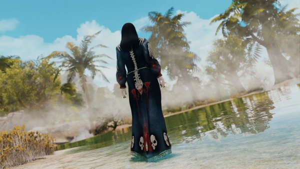 Перед купанием.. Skyrim SE (Тропики 7.0)