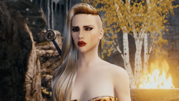 Татьяна - воин вервольф. Skyrim SE (Тропики 7.0)