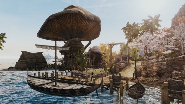 Порт Воминхейма. Skyrim SE (Тропики 7.0)