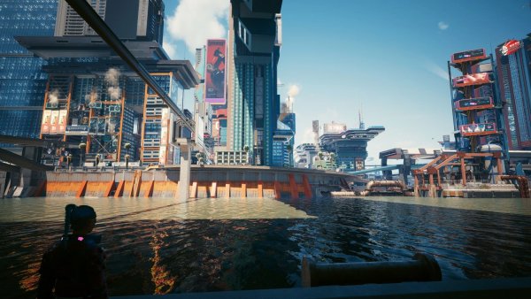 Это Найт Сити! Cyberpunk 2077 глазами Windfire