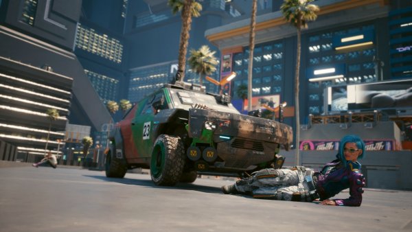 Расслабон на набережной.. Cyberpunk 2077 глазами Windfire