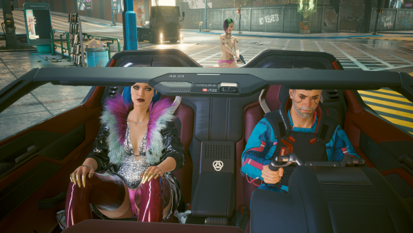 Ви забирает оживлённую Эвелин.