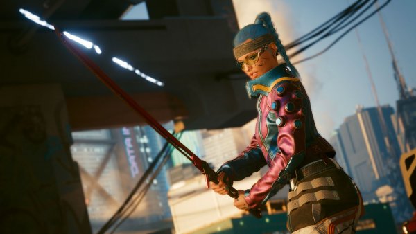 SAMURAI..  Cyberpunk 2077 глазами Windfire