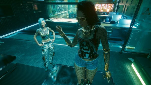 В Посмертии.. Cyberpunk 2077 глазами Windfire