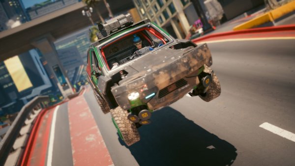 Полет.. Cyberpunk 2077 глазами Windfire