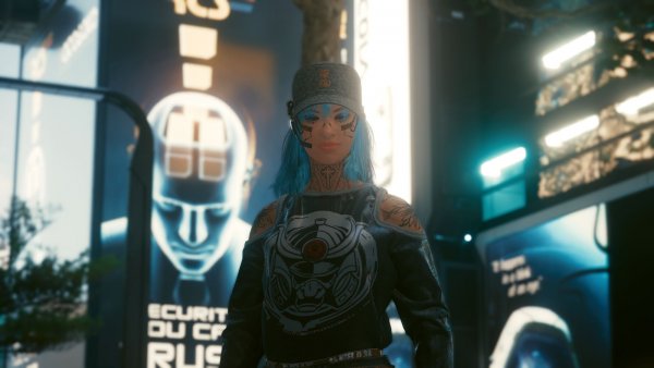 В цветах Найт Сити.. Cyberpunk 2077