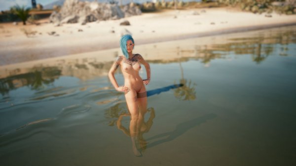 Освежиться в жаркий день.. Cyberpunk 2077 глазами Windfire