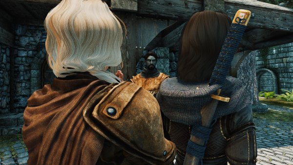 SkyrimAE Самовлюбленный прилипала