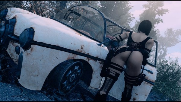 Осмотр авто.. Fallout-4 (Сборка 9.0)