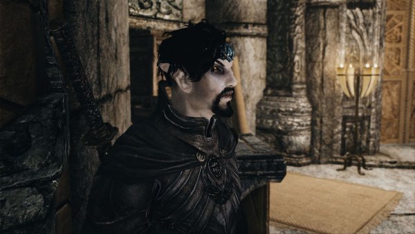 Даркфэл в гробнице.. Skyrim SE (Тропики 7.0)