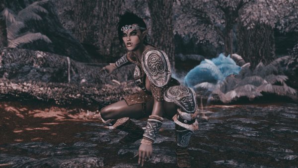 Мирроя и призрачный волк.. Sexrim AE (Тропики 12)