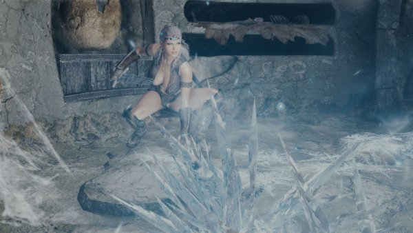 Ника в нордской гробнице.. Sexrim AE (Тропики 12)